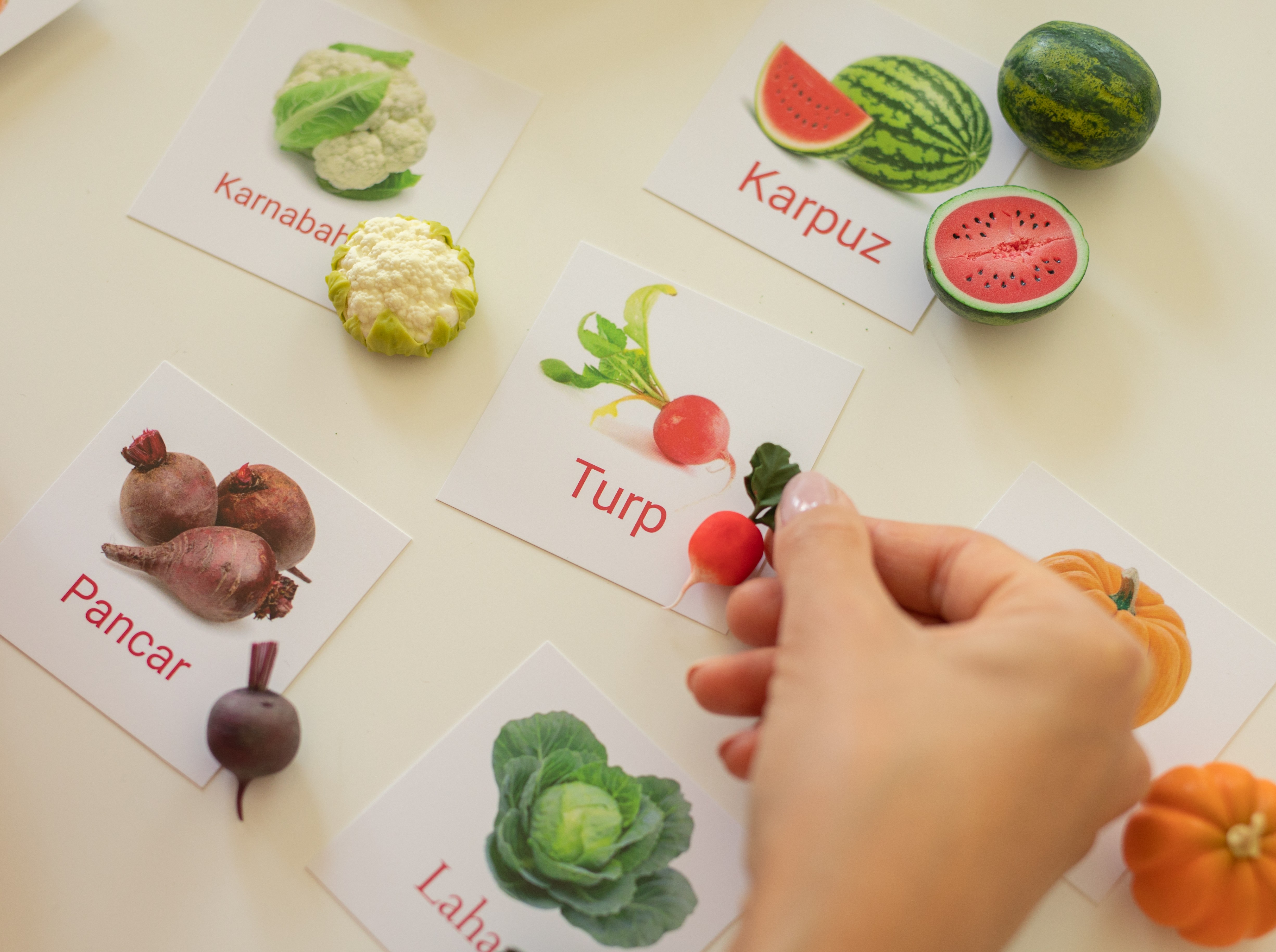 Minyatür Sebze ve Meyveler ile Oyun Fikirleri